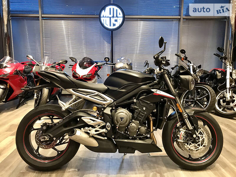 Мотоцикл Без обтекателей (Naked bike) Triumph Street Triple 2018 в 