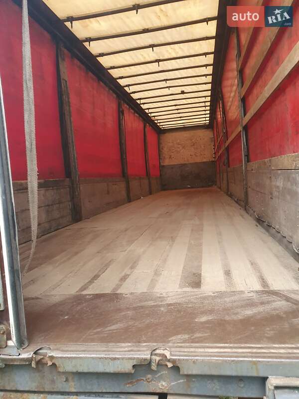 Тентований борт (штора) - прицеп Trouillet SAF 2001 в Малині