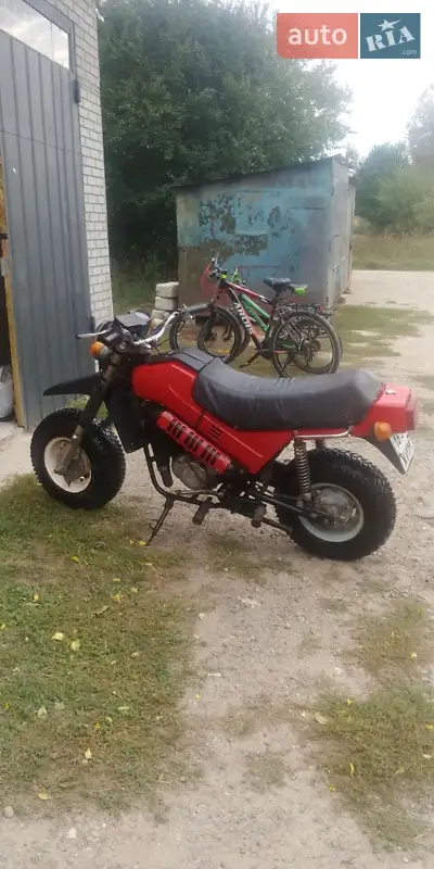 Мотоцикл Внедорожный (Enduro) Тула Т-200 1986 в 