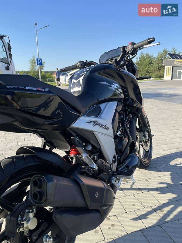 Мотоцикл Без обтікачів (Naked bike) TVS Apache RTR 160 2021 в Львові