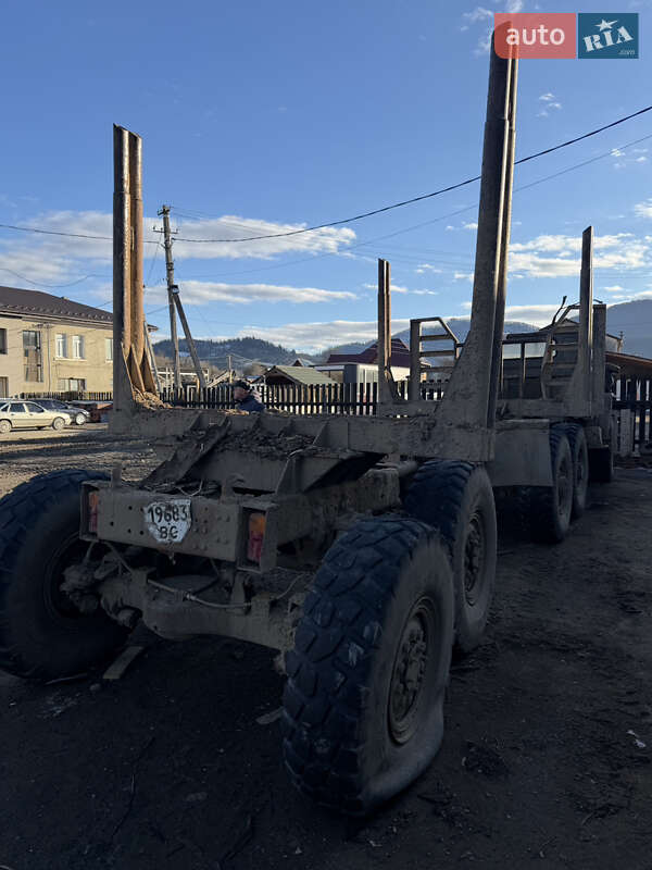 Лесовоз / Сортиментовоз Урал 375 1980 в Сколе