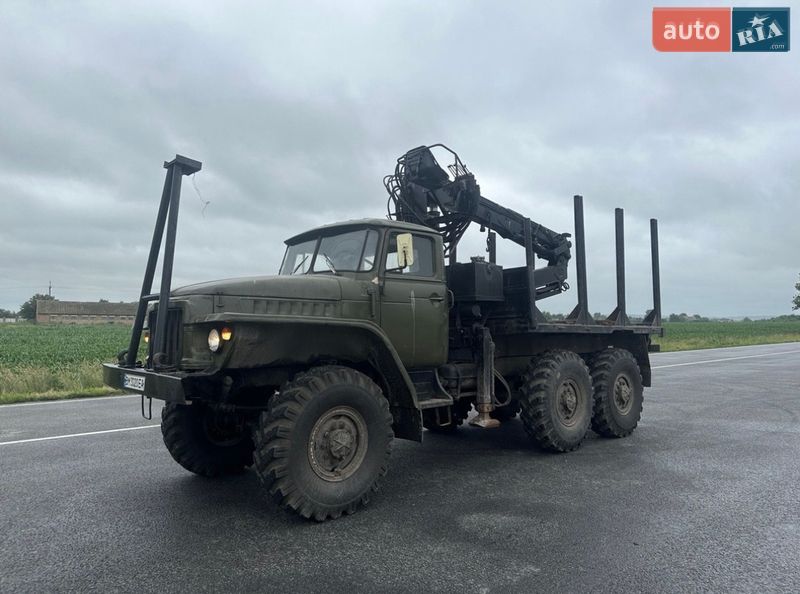 Лесовоз / Сортиментовоз Урал 375 1974 в Ромнах