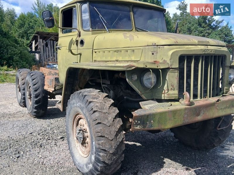 Шасси Урал 375 1979 в Шацке