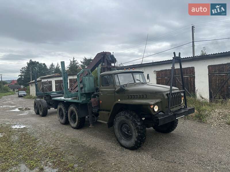 Лесовоз / Сортиментовоз Урал 5557 1987 в Делятине