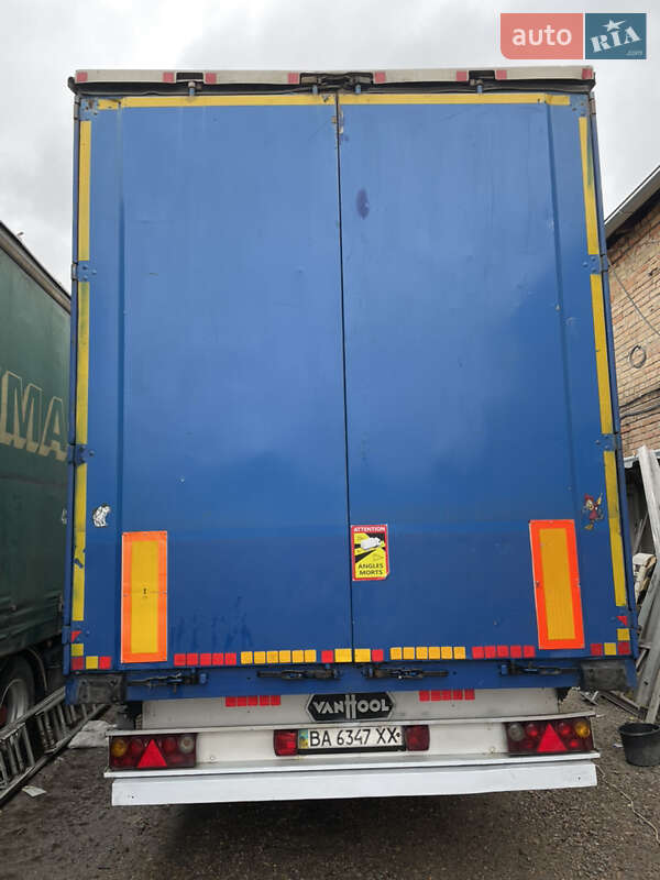 Тентованный борт (штора) - полуприцеп Van Hool 3B0011 1992 в Кропивницком