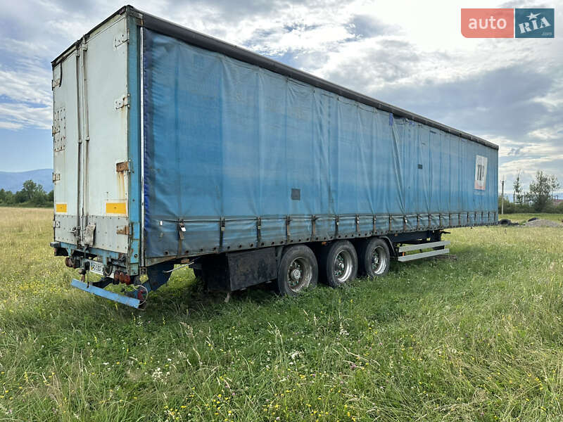 Тентованный борт (штора) - полуприцеп Van Hool 3B0040 1997 в Хусте