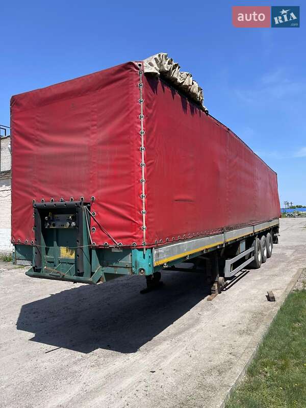 Бортовой полуприцеп Van Hool 3B1057 1998 в Сарнах
