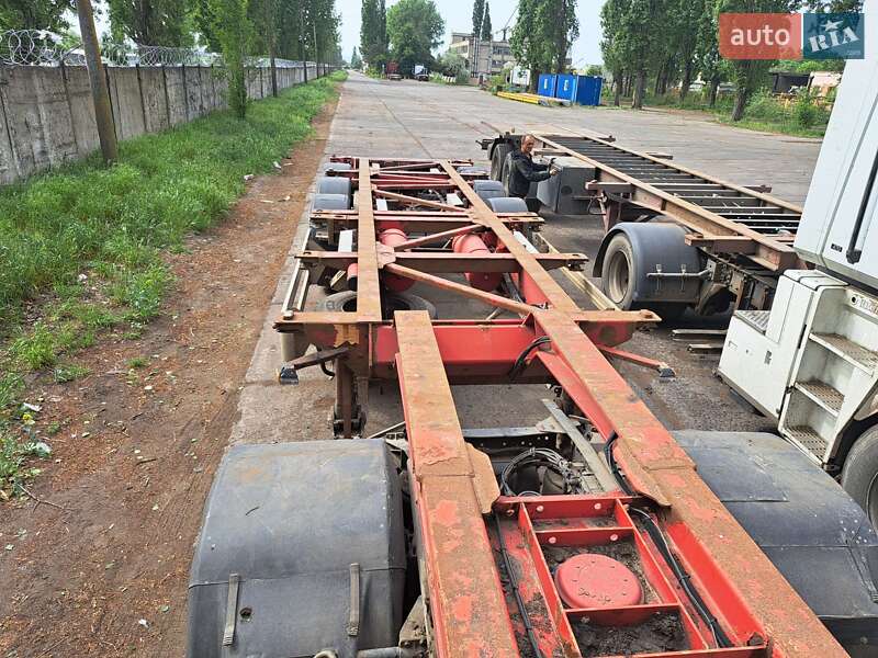 Контейнеровоз полуприцеп Van Hool 3B2007 2007 в Окнах