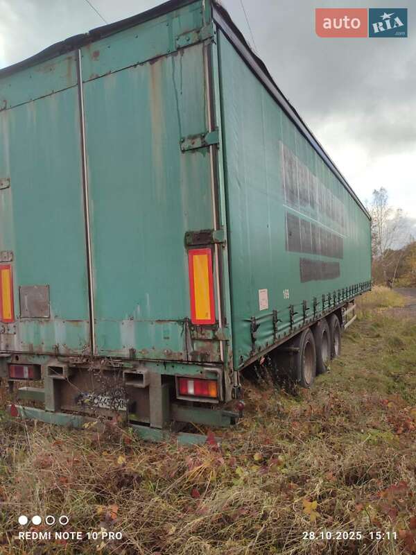 Тентованный борт (штора) - полуприцеп Van Hool 3B2010 2000 в Львове