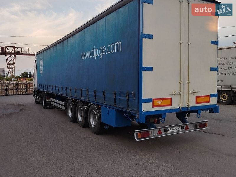 Тентований борт (штора) - напівпричіп Van Hool 3B2010 2000 в Вінниці