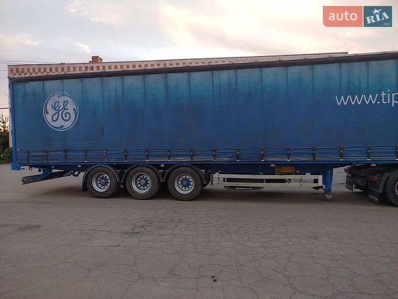Тентований борт (штора) - напівпричіп Van Hool 3B2010 2000 в Вінниці