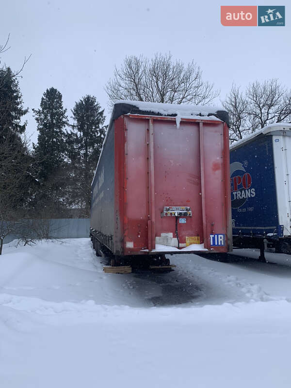 Тентований борт (штора) - напівпричіп Van Hool 3B2017 2007 в Хмельницькому фото Тентований борт (штора) - напівпричіп Van Hool 3B2017 2007 в Хмельницькому