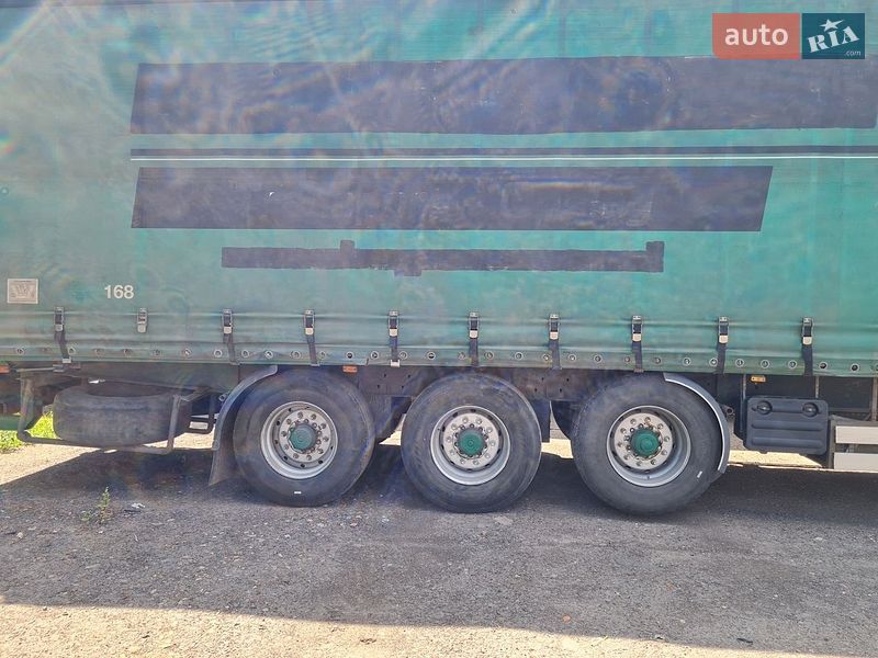 Тентований борт (штора) - напівпричіп Van Hool 3B 2000 в Чернігові