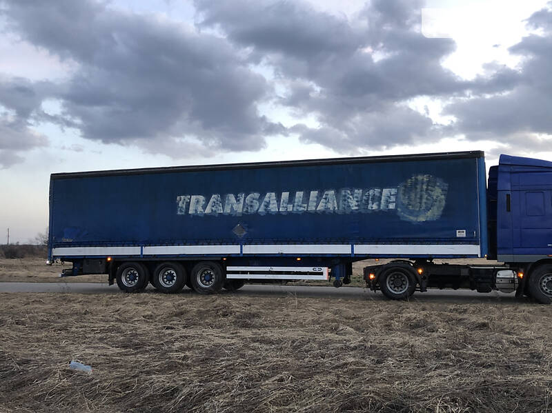 Тентованный борт (штора) - полуприцеп Van Hool 3В0064 2004 в Жидачове