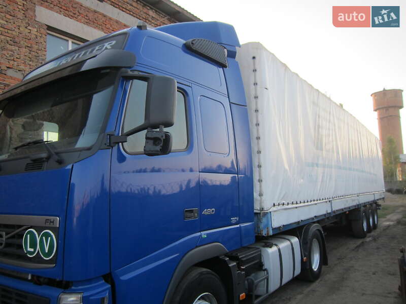Тентований борт (штора) - напівпричіп Van Hool AG300 1994 в Херсоні