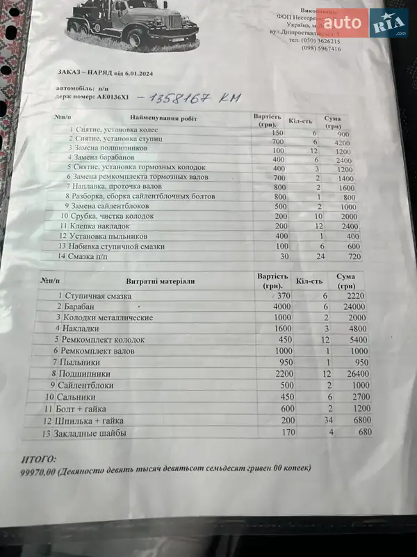 Самоскид напівпричіп Van Hool MEGA 1991 в Дніпрі документ