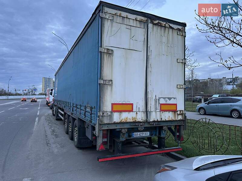 Тентованный борт (штора) - полуприцеп Van Hool NV 2004 в Киеве