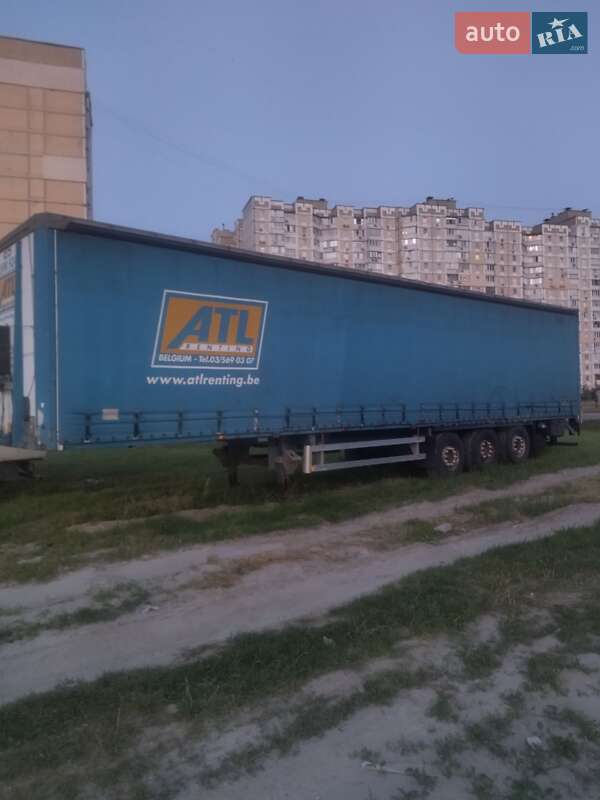 Тентований борт (штора) - напівпричіп Van Hool NV 2004 в 