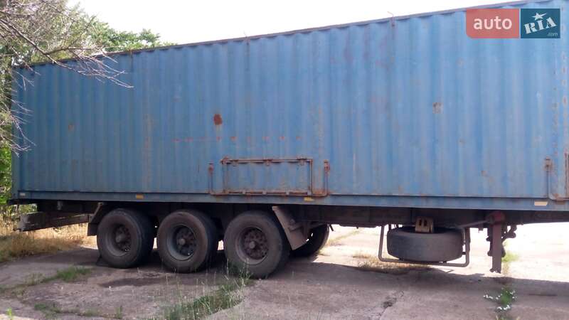 Контейнеровоз полуприцеп Van Hool S301 1991 в 