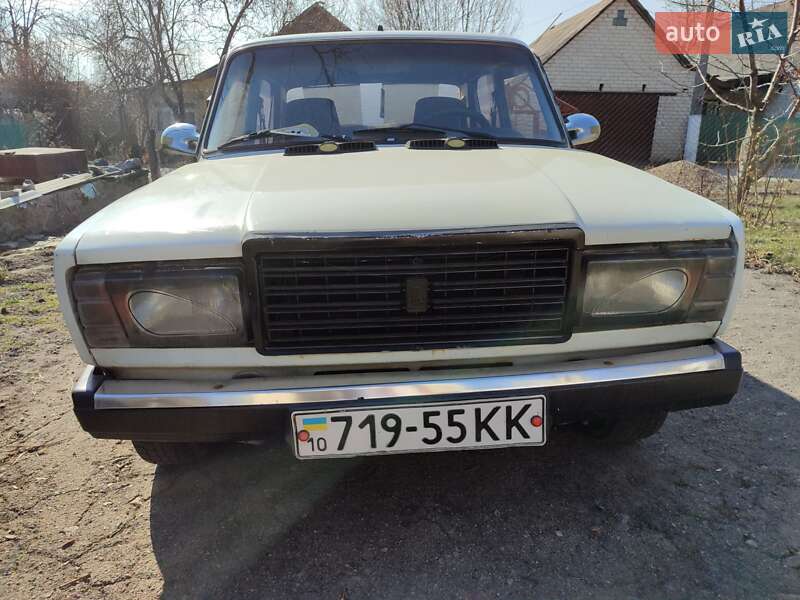 Седан ВАЗ / Lada 2107 1987 в Мироновке фото Седан ВАЗ / Lada 2107 1987 в Мироновке