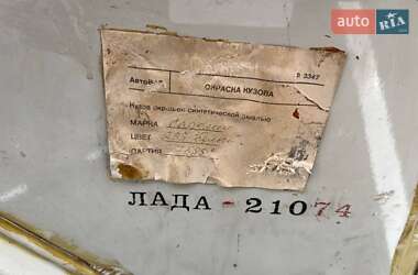 Седан ВАЗ 2107 1987 в 