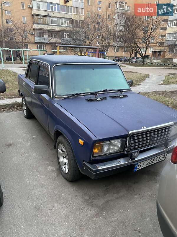 Седан ВАЗ / Lada 2107 1986 в Полтаві