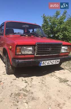 Седан ВАЗ 2107 1990 в Локачах