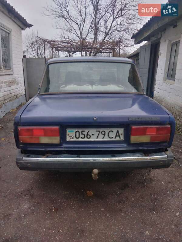 Седан ВАЗ / Lada 2107 1987 в Глухове фото 2 Седан ВАЗ / Lada 2107 1987 в Глухове