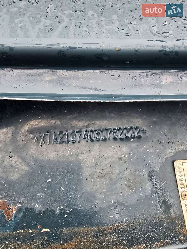 Седан ВАЗ / Lada 2107 2003 в Залещиках фото 24 Седан ВАЗ / Lada 2107 2003 в Залещиках