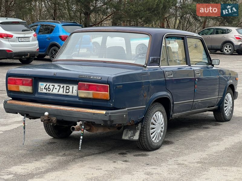 Седан ВАЗ / Lada 2107 1984 в Виннице фото 6 Седан ВАЗ / Lada 2107 1984 в Виннице