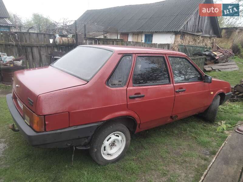 Седан ВАЗ / Lada 21099 1995 в Борзне фото 6 Седан ВАЗ / Lada 21099 1995 в Борзне