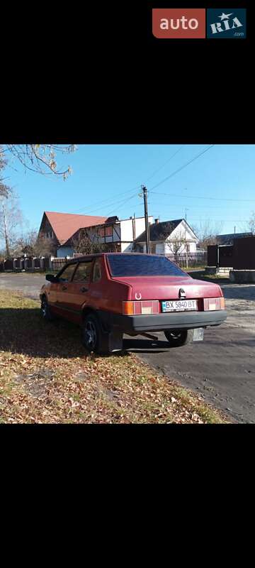 Седан ВАЗ / Lada 21099 1992 в Хмельницькому