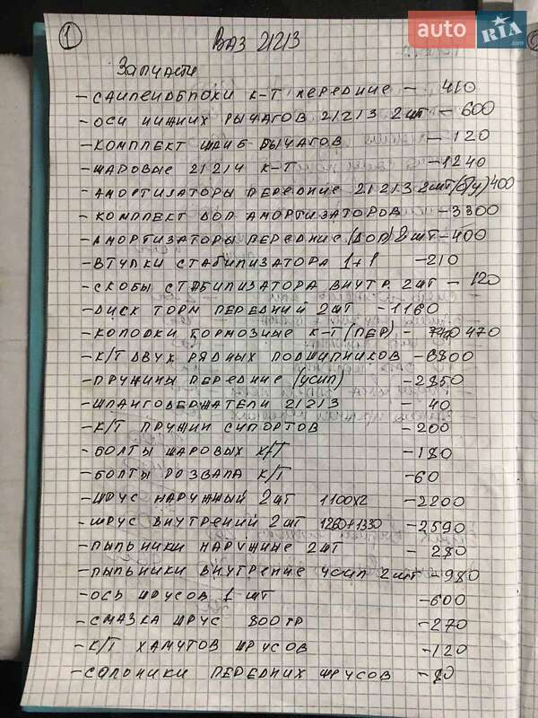 Внедорожник / Кроссовер ВАЗ / Lada 21213 Niva 2005 в Запорожье