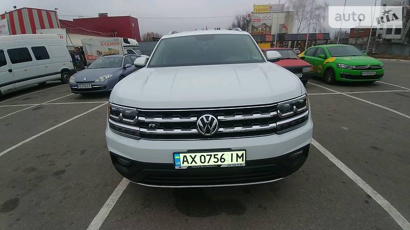 Позашляховик / Кросовер Volkswagen Atlas 2018 в Харкові