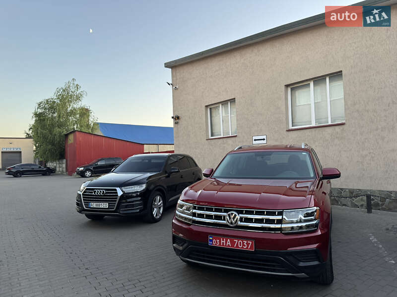 Внедорожник / Кроссовер Volkswagen Atlas 2018 в Владимире