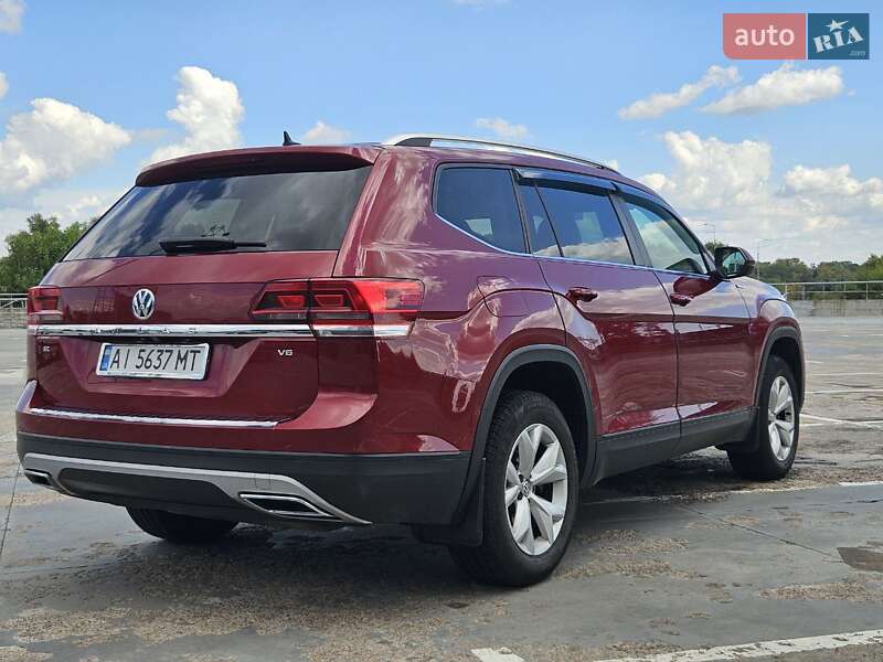 Позашляховик / Кросовер Volkswagen Atlas 2017 в Києві