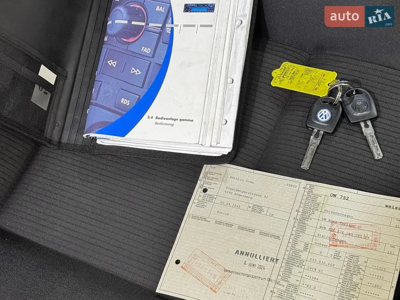 Универсал Volkswagen Bora 2001 в Стрые документ