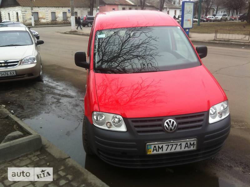 Вантажопасажирський фургон Volkswagen Caddy 2007 в Житомирі