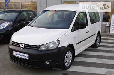 Грузопассажирский фургон Volkswagen Caddy 2012 в Киеве