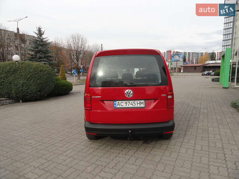 Мінівен Volkswagen Caddy 2017 в Луцьку фото 8 Мінівен Volkswagen Caddy 2017 в Луцьку