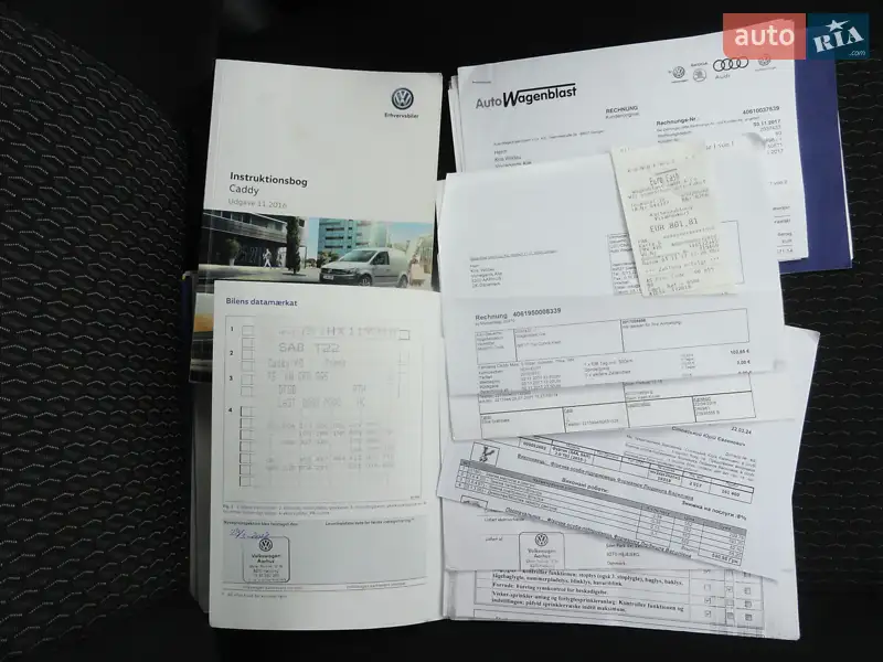 Мінівен Volkswagen Caddy 2017 в Луцьку документ 4 фото Мінівен Volkswagen Caddy 2017 в Луцьку документ