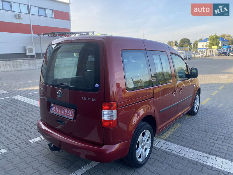 Минивэн Volkswagen Caddy 2008 в Нововолынске фото 5 Минивэн Volkswagen Caddy 2008 в Нововолынске