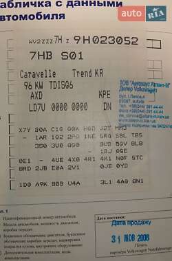 Volkswagen Caravelle 2008