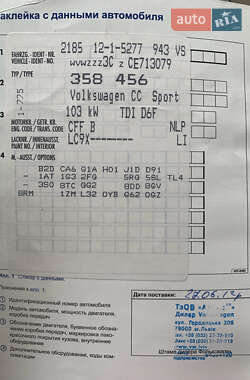 Купе Volkswagen CC / Passat CC 2012 в 