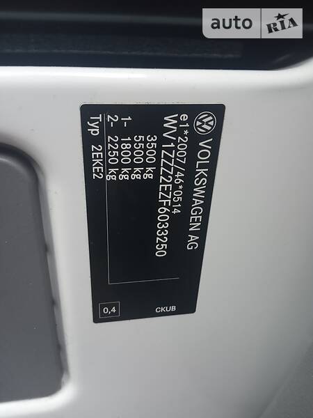 Мінівен Volkswagen Crafter 2015 в Виноградові фото 38 Мінівен Volkswagen Crafter 2015 в Виноградові