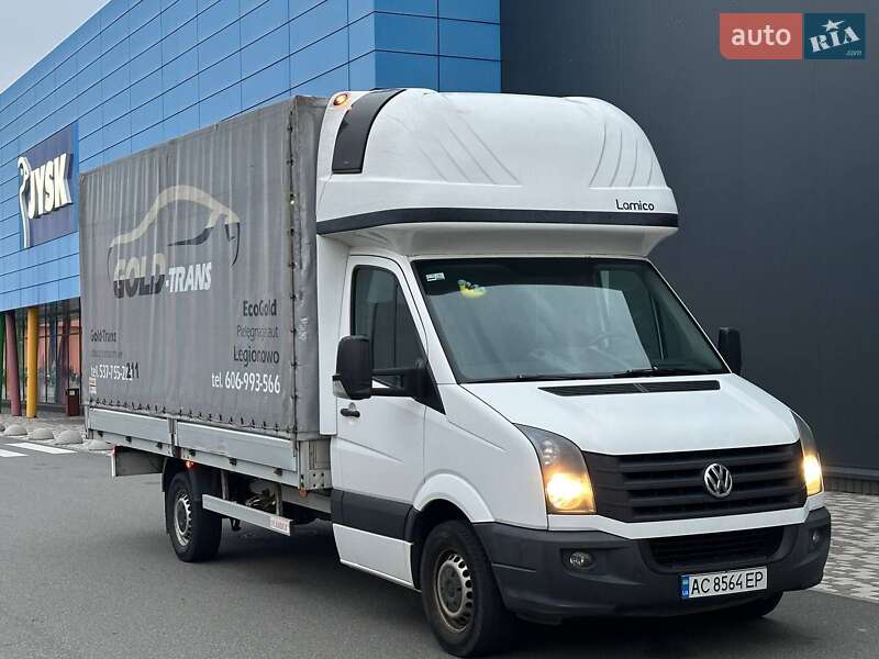 Тентованый Volkswagen Crafter 2016 в Киеве