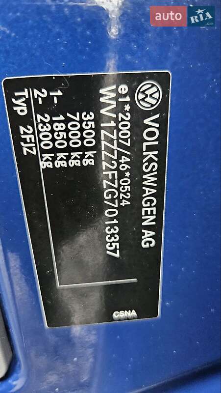 Борт Volkswagen Crafter 2017 в Ровно