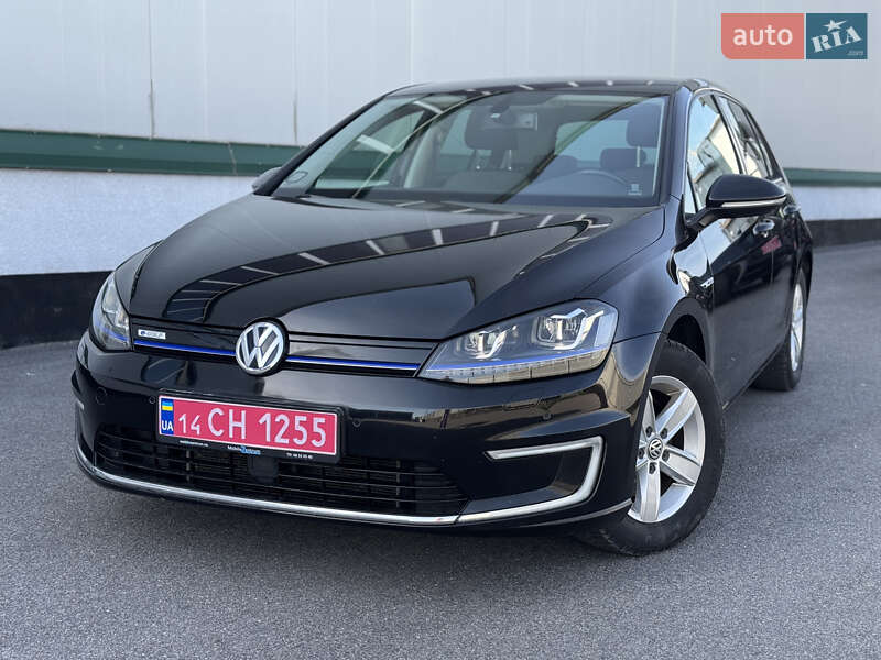 Volkswagen e-Golf 2016