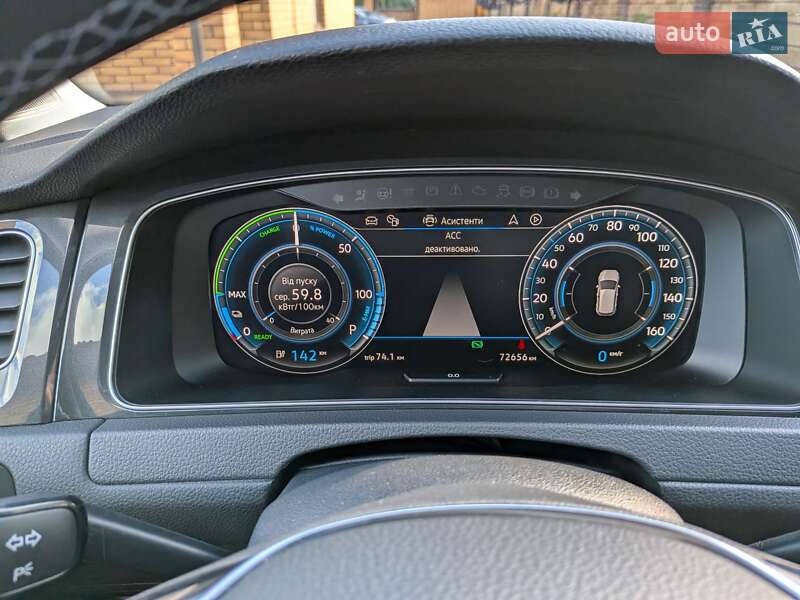 Хетчбек Volkswagen e-Golf 2020 в Луцьку