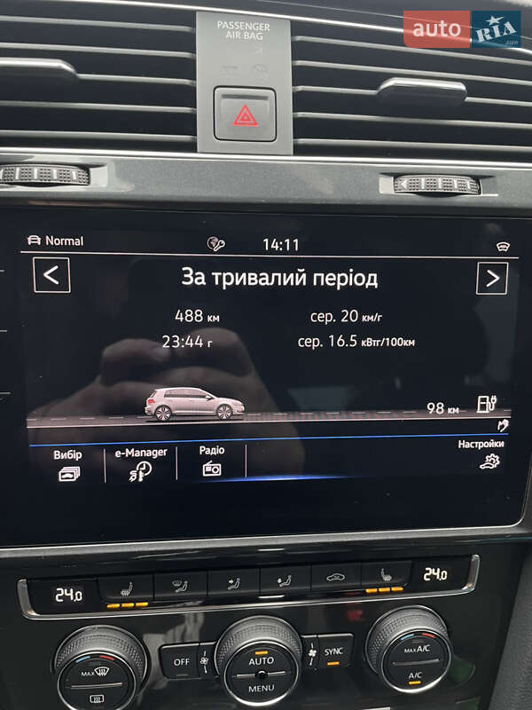Хэтчбек Volkswagen e-Golf 2020 в Вознесенске